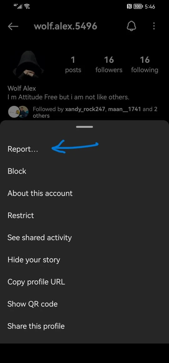 How to report someone