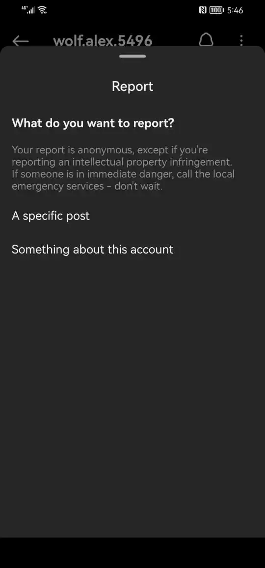 How to report someone