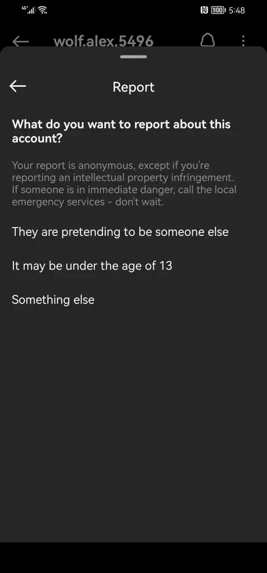 How to report someone